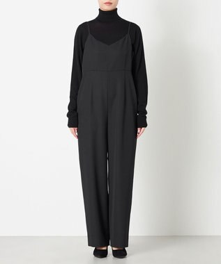 NAVE 【Nave】ウールポリエステルツイル オールインワン ブラック系