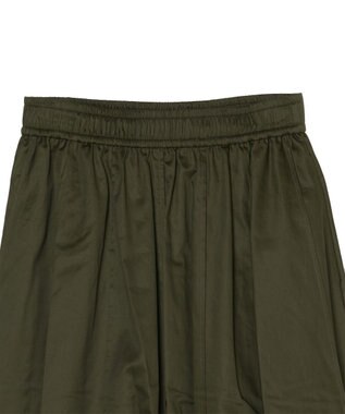 JOSEPH コットンサティーンスカート MANAR　 Palm Leaf