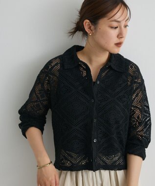 CRAFT STANDARD BOUTIQUE クロシェレースカーディガン