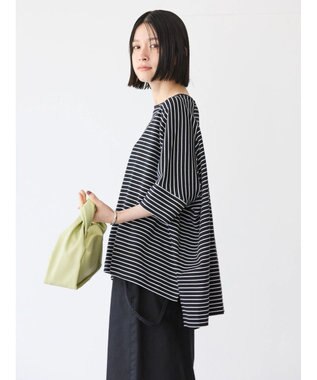 AMERICAN HOLIC 接触冷感ポンチョシルエットポンチプルオーバー Border