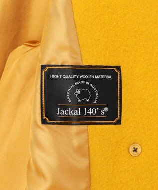 J.PRESS LADIES 【WEB限定カラーあり】Jackal ソフトメルトン Pコート 【WEB限定】イエロー系