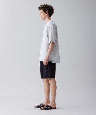 UNFILO MENS ライトリネン ショートパンツ [23年春夏商品] ブラック