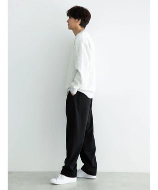 CRAFT STANDARD BOUTIQUE ケーブル柄カットプルオーバー2 Oatmeal