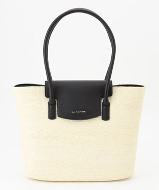 LA BAGAGERIE フラップかごトートバッグ