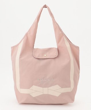 TOCCA 【撥水】TOCCA RIBBON ECOBAG エコバッグ ピンク系