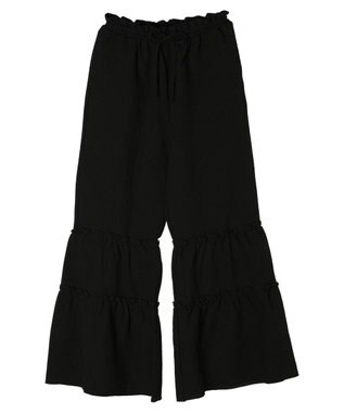 Green Parks ・ＳＵＧＡＲ　ＳＰＯＯＮ　メローティアードパンツ Black