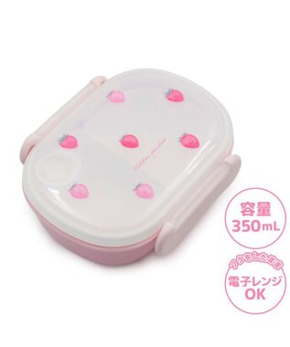 Mother garden ネット店 マザーガーデン 野いちご ランチ2点セット 《レトロストロベリー柄》 レトロストロベリー柄