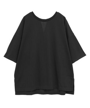 AMERICAN HOLIC 接触冷感バックオープンプルオーバー Black