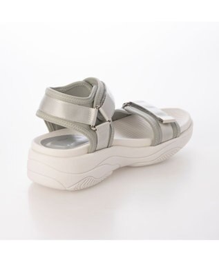 ing <ing>厚底スポーツサンダル ライトブルー