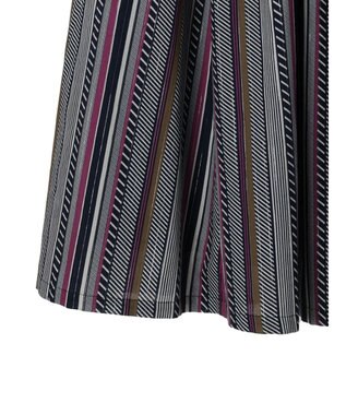 Green Parks ・ＥＬＥＮＣＡＲＥ　ＤＵＥ　マルチストライプスカート Pink