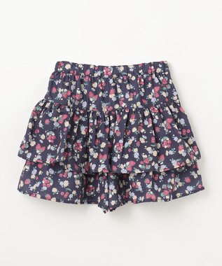 ANY KIDS 【チェリーベリーシリーズ】フルーツ フリル キュロット ネイビー系