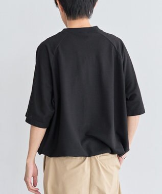 CRAFT STANDARD BOUTIQUE カノコドロストラグランＴシャツ Black