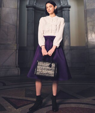 TOCCA BACK RIBBON SHORTBOOTS ショートブーツ ブラック系