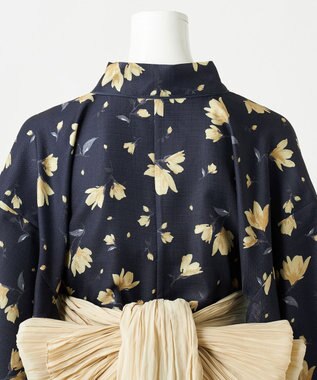 ANY SIS 【着付け簡単5点セット】2WAY セパレート浴衣セット ネイビー系