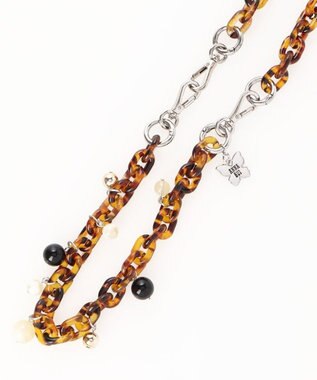 ANNA SUI ASスリング スマホストラップ ブラウン