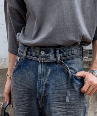 WEGO スーパーバギーデストロイデニム デニム中濃加工色