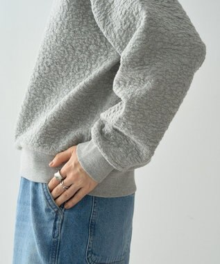 AMERICAN HOLIC フクレジャガードプルオーバー Gray Mixture