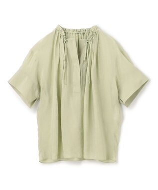 BEIGE， LILAC / ギャザーブラウス Sage