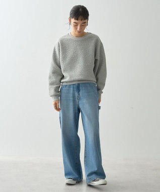 AMERICAN HOLIC フクレジャガードプルオーバー Gray Mixture