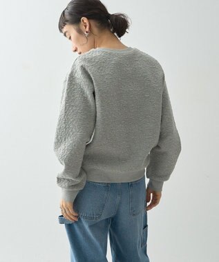 AMERICAN HOLIC フクレジャガードプルオーバー Gray Mixture