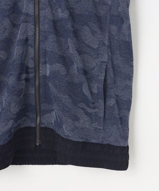 JOSEPH ABBOUD MOUNTAIN 【UNISEX】ドライタッチ クールスキンカモパーカー ブルー系7