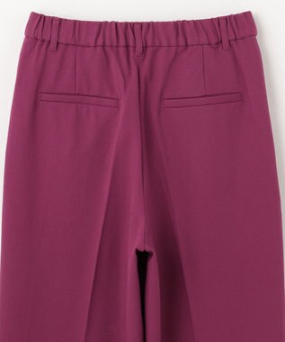 ANY 【ウエストゴム/ストレッチ/裏起毛】シークレットウォーム　ワイド パープル