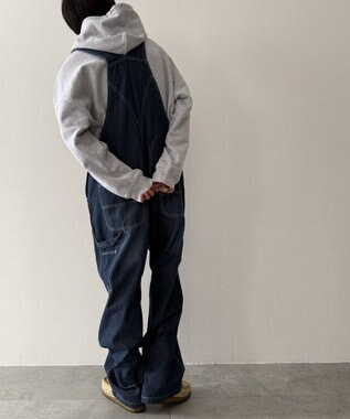 WEGO オーバーオール デニム中濃色