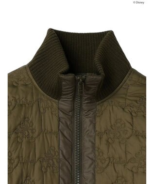 AMERICAN HOLIC ミッキー柄中綿キルトジャケット／Ｍｉｃｋｅｙ Khaki