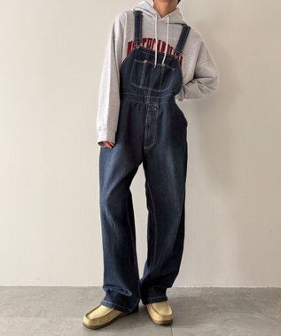 WEGO オーバーオール デニム中濃色