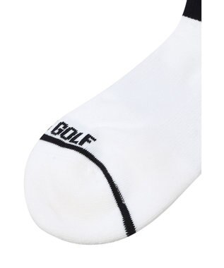 DAKS 裏リボンポイント足首パイルソックス スノーホワイト