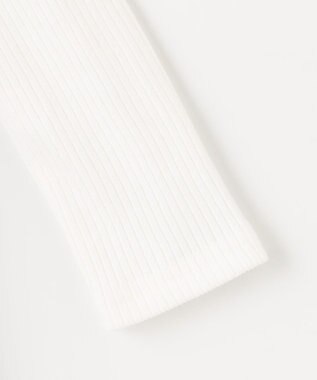 ANY KIDS 花柄キャミセット 長袖 Tシャツ ホワイト×ラベンダー系花柄