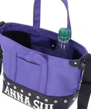 ANNA SUI ハングアウト 2wayミニトート パープル