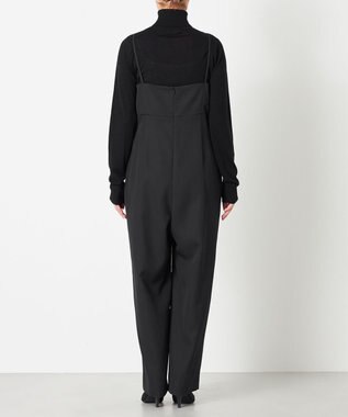 NAVE 【Nave】ウールポリエステルツイル オールインワン ブラック系