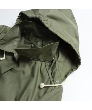Y'SACCS レインコート　ワークコートタイプ カーキ