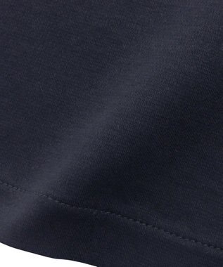 MIKI HOUSE HOT BISCUITS 【90-130cm】綿素材の巻きスカート風キュロットスカート 紺