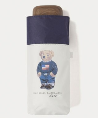 MOONBAT 【WEB限定】POLO RALPH LAUREN(ポロ ラルフローレン) 晴雨兼用日傘 折りたたみ傘 コンパクト ポロベア 一級遮光 遮熱 UV