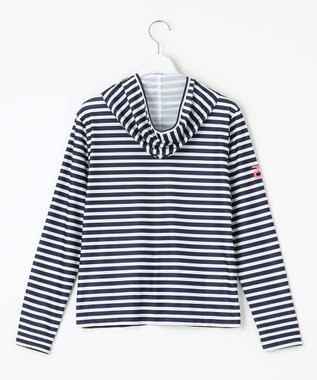 23区GOLF お洒落にUV対策【WEB限定】モチーフ ＵＶパーカ ネイビー系1