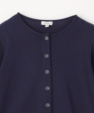 ANY KIDS 接触冷感 UVケア カーディガン ネイビー