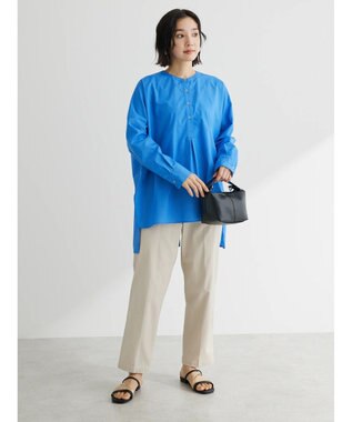 Green Parks デザインオーバーシャツ Blue