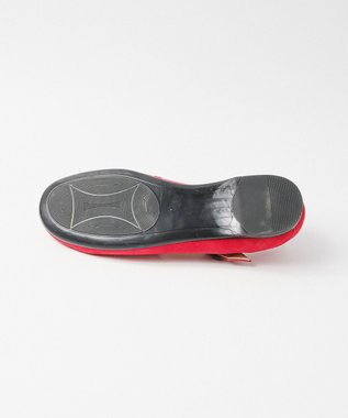 BONTRE 【BONTRE/ボントレ】スエードクロスバブーシュ/50303-VA RED