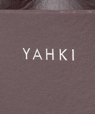 23区 【CLASSY.1月号掲載】YAHKI SOFT W FACE クロス ボディ バッグ プラム