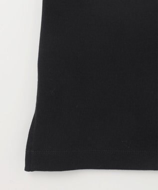 GRACE CONTINENTAL テレコノースリーブ ブラック