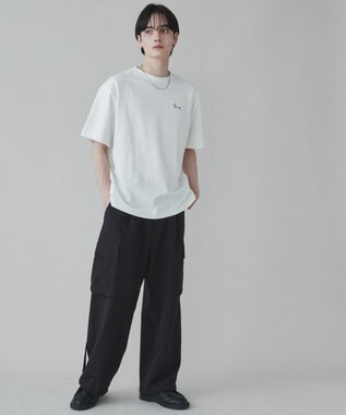 WEGO 【ユニセックス着用ITEM】AIRFUNCTION　シンプルロゴT（S） ホワイト