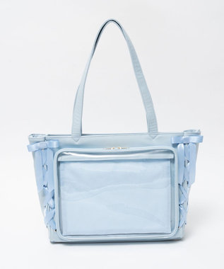 WEGO 【痛バ＆推し活グッズ】レースアップフレーム痛バッグS【一部店舗限定】