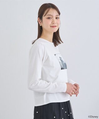 earth music&ecology シンデレラ／パフスリーブロンＴＥＥ White