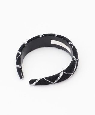 GRACE CONTINENTAL ツイードカチューシャ