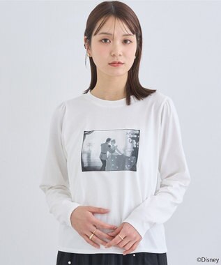 earth music&ecology シンデレラ／パフスリーブロンＴＥＥ White