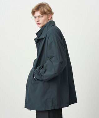 ATON AIR WEATHER | ショートモッズコート - UNISEX GREEN