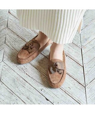 Riz raffinee <Riz raffinee>グログランリボンモカシン