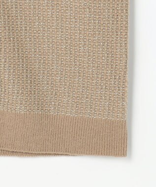 自由区 S 【SHIHOさん着用】ラメツイード カーディガン モカ